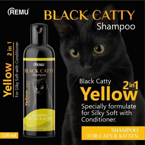 black catty yellow