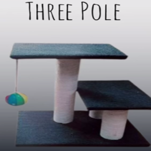 Scratcher Triple Pole