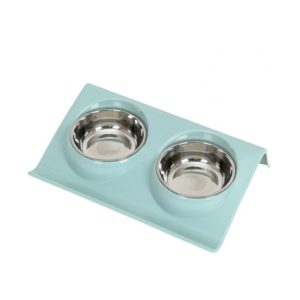 Double Dog Cat Bowls Stainless Steel
