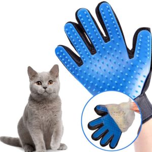 cat groming glove