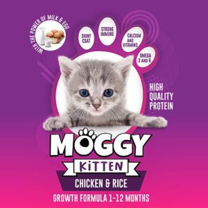 Moggy Kitten food