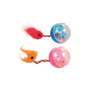 Cat Ball & Feather Cat Toy