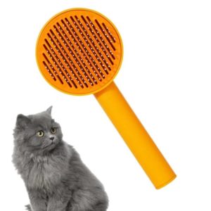 Cat Button Brush