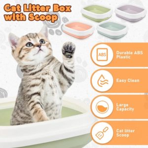 Open Cat Litter Box